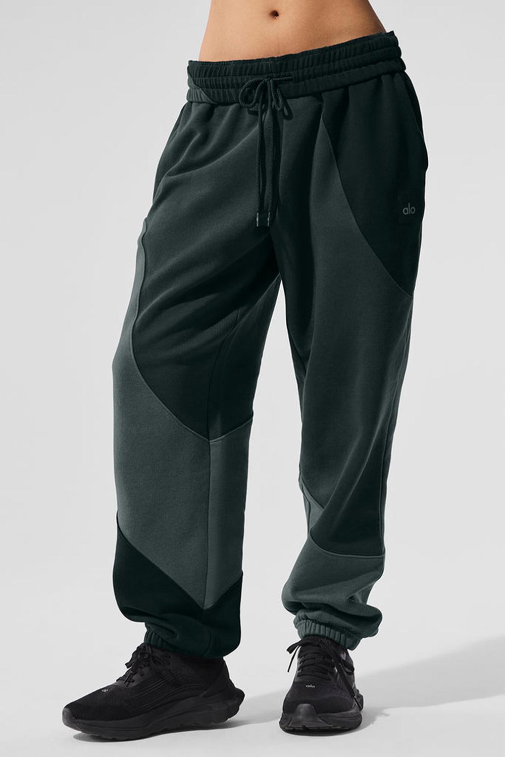 Pantalon Deportivo Alo Yoga Make Waves Mujer Verde | España  NLCZ-73482