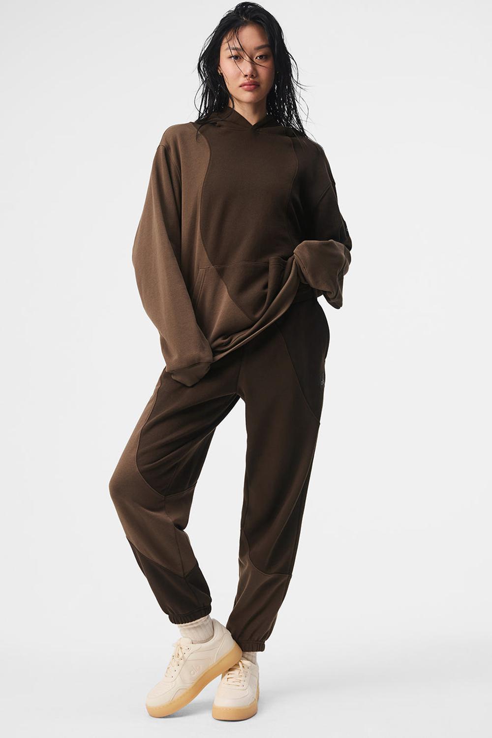 Pantalon Deportivo Alo Yoga Make Waves Mujer Espresso Tonal | España  AYKX-48629