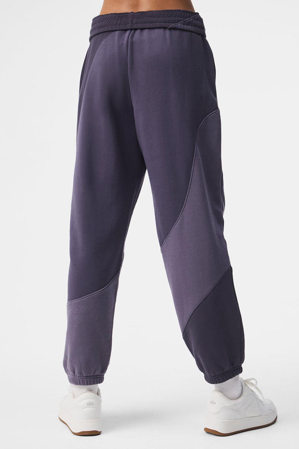Pantalon Deportivo Alo Yoga Make Waves Mujer Italian Plum Tonal | España  MUHC-73681