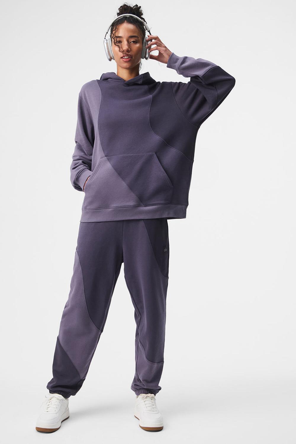 Pantalon Deportivo Alo Yoga Make Waves Mujer Italian Plum Tonal | España  MUHC-73681