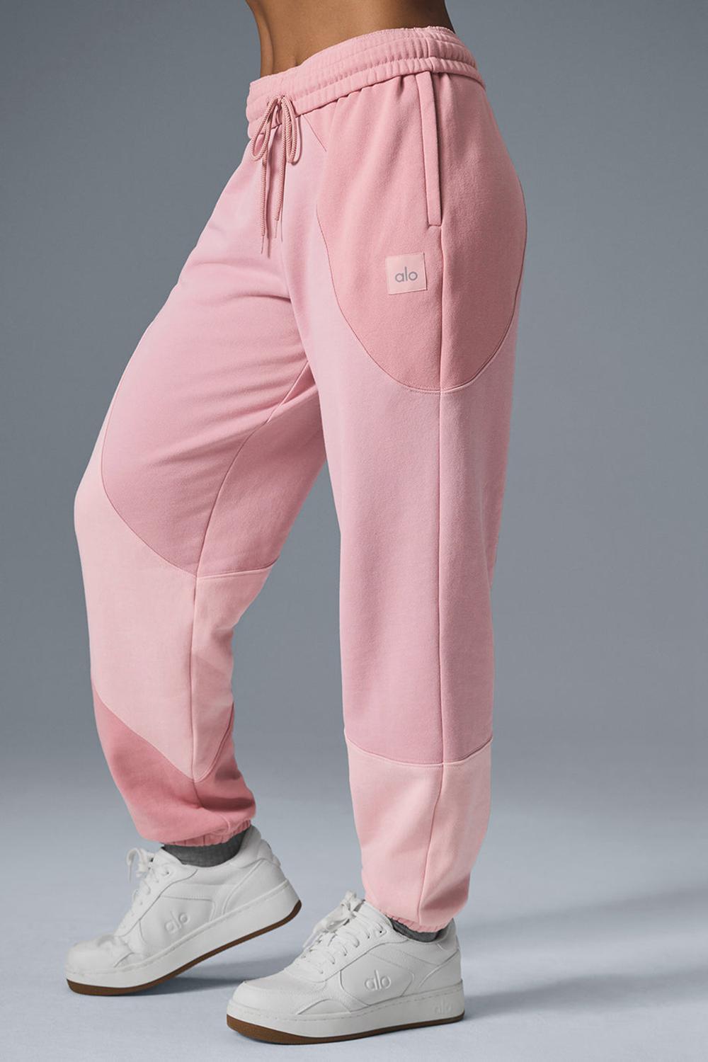 Pantalon Deportivo Alo Yoga Make Waves Mujer Rosas | España  XVQO-81723