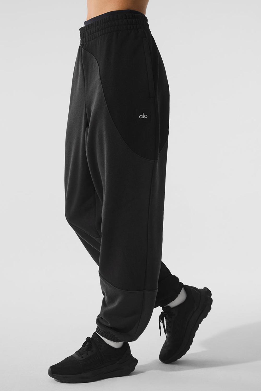Pantalon Deportivo Alo Yoga Make Waves Mujer Negras | España  EICW-84319