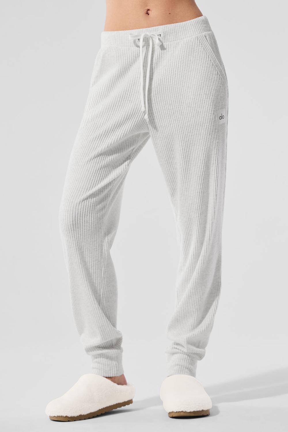 Pantalon Deportivo Alo Yoga Muse Mujer Blancas | España  KPJT-13456