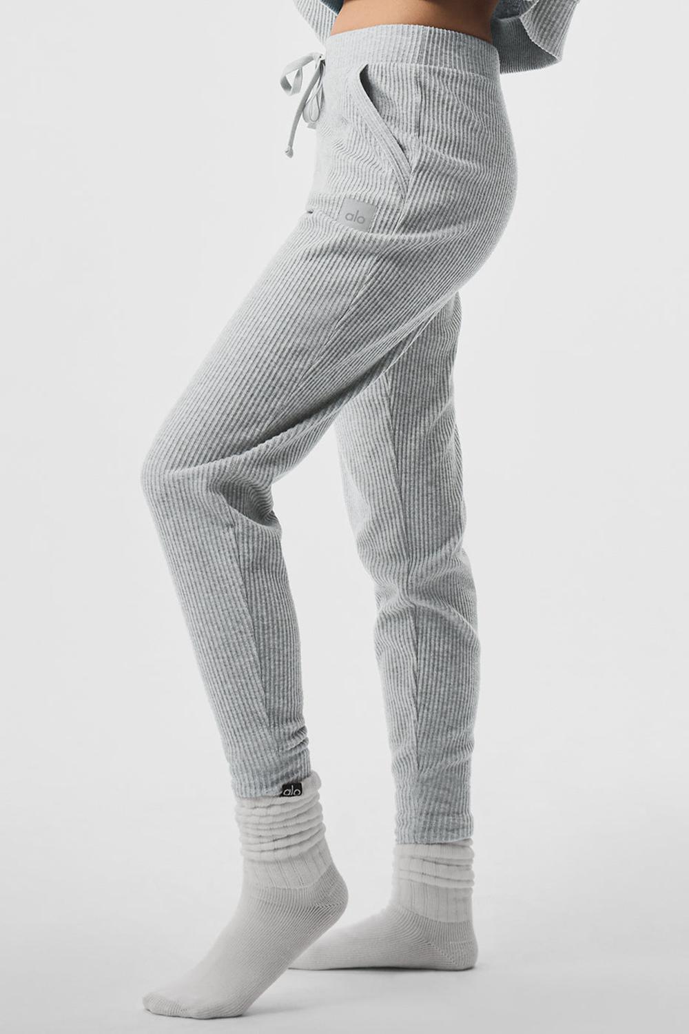 Pantalon Deportivo Alo Yoga Muse Mujer Gris | España  MEUR-74108