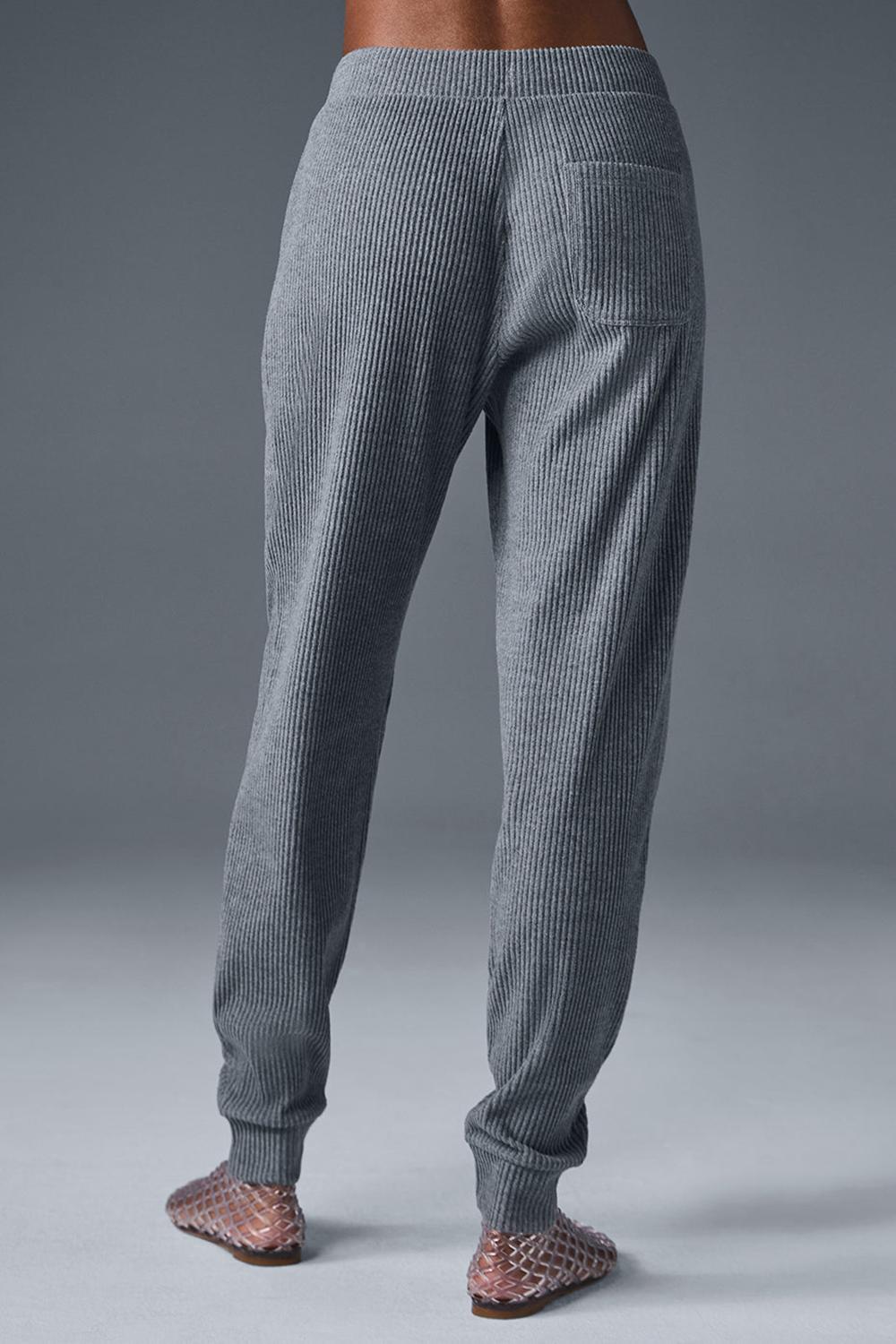 Pantalon Deportivo Alo Yoga Muse Mujer Gris | España  ZLWB-92538