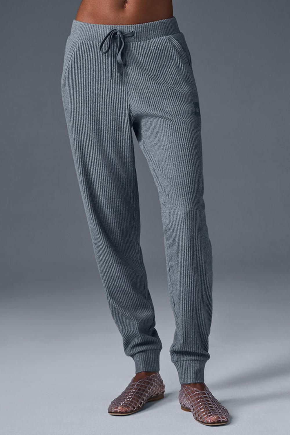 Pantalon Deportivo Alo Yoga Muse Mujer Gris | España  ZLWB-92538