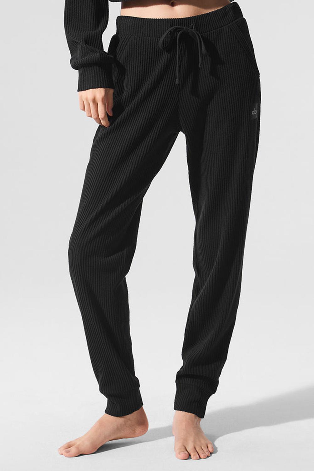 Pantalon Deportivo Alo Yoga Muse Mujer Negras | España  JHSD-59017
