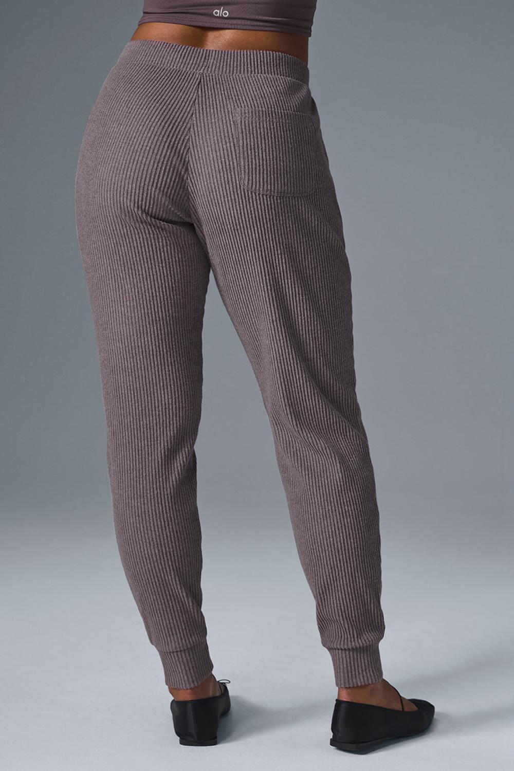 Pantalon Deportivo Alo Yoga Muse Mujer Raisinette Heather | España  EPHZ-01864