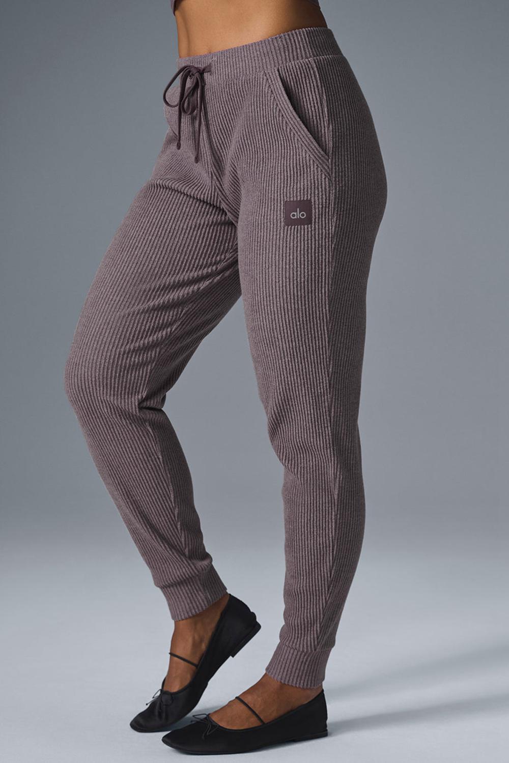 Pantalon Deportivo Alo Yoga Muse Mujer Raisinette Heather | España  EPHZ-01864
