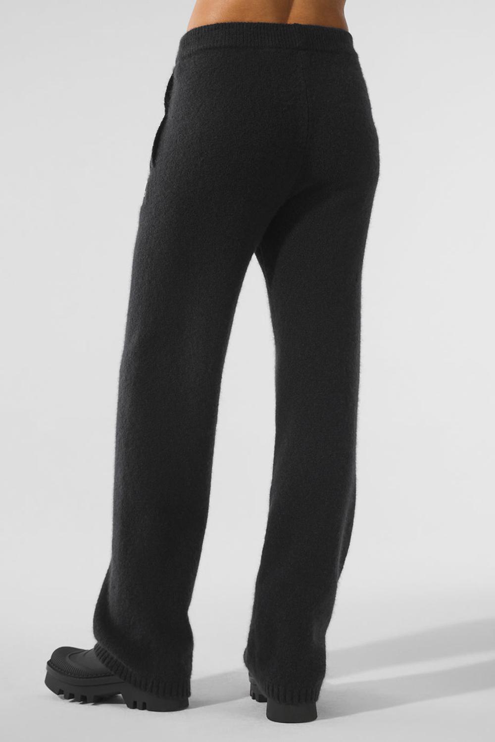 Pantalon Deportivo Alo Yoga New Class Cashmere Mujer Negras | España  UWQI-54207