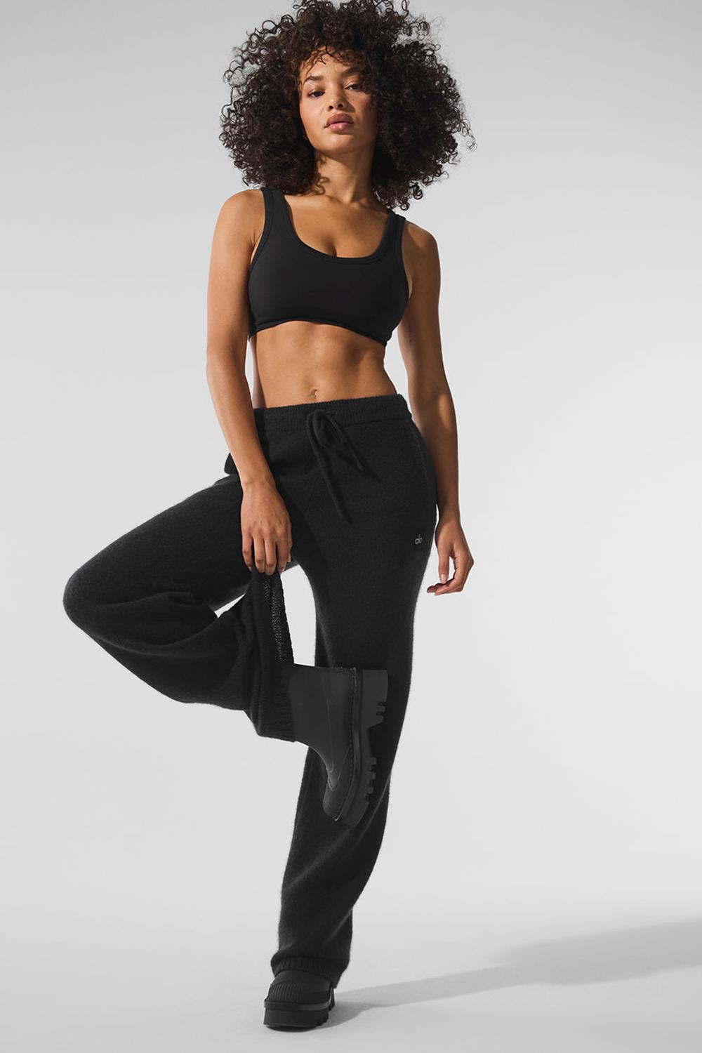 Pantalon Deportivo Alo Yoga New Class Cashmere Mujer Negras | España  UWQI-54207