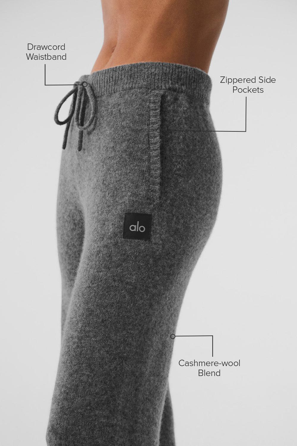 Pantalon Deportivo Alo Yoga New Class Cashmere Mujer Plateadas Gris | España  ATKC-32796