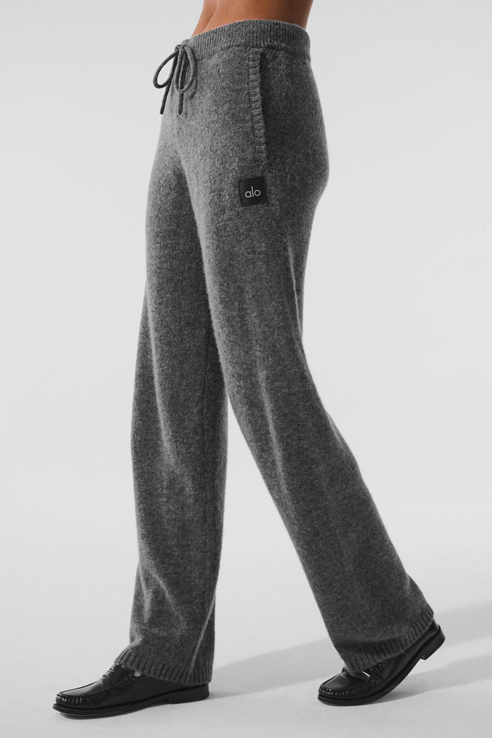 Pantalon Deportivo Alo Yoga New Class Cashmere Mujer Plateadas Gris | España  ATKC-32796