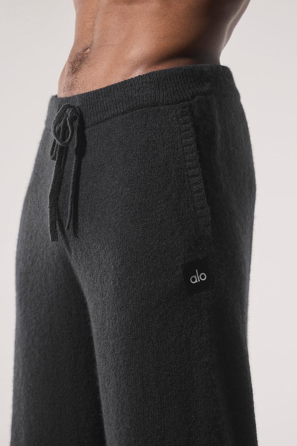Pantalon Deportivo Alo Yoga New Class Cashmere Hombre Negras | España  XUJO-35674