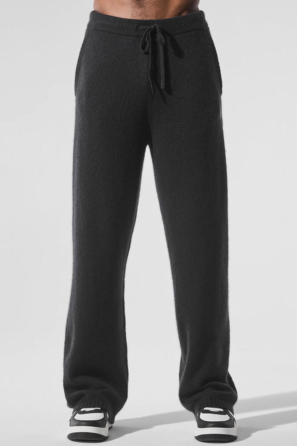 Pantalon Deportivo Alo Yoga New Class Cashmere Hombre Negras | España  XUJO-35674