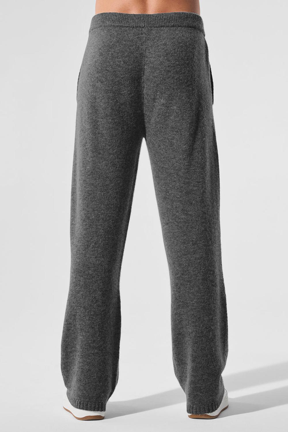 Pantalon Deportivo Alo Yoga New Class Cashmere Hombre Plateadas Gris | España  TMWN-50793