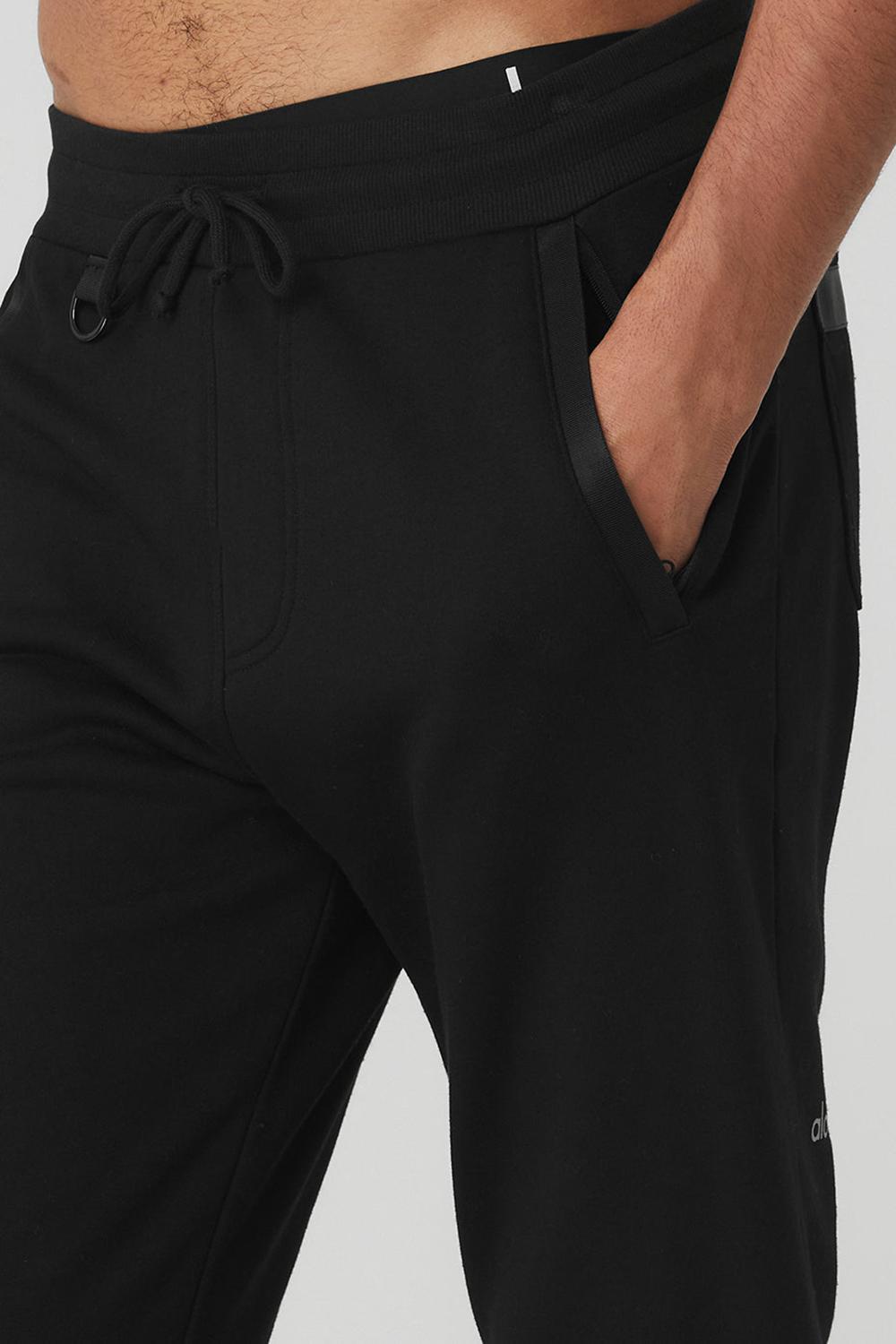Pantalon Deportivo Alo Yoga Nomadic Hombre Negras | España  YRXI-37980