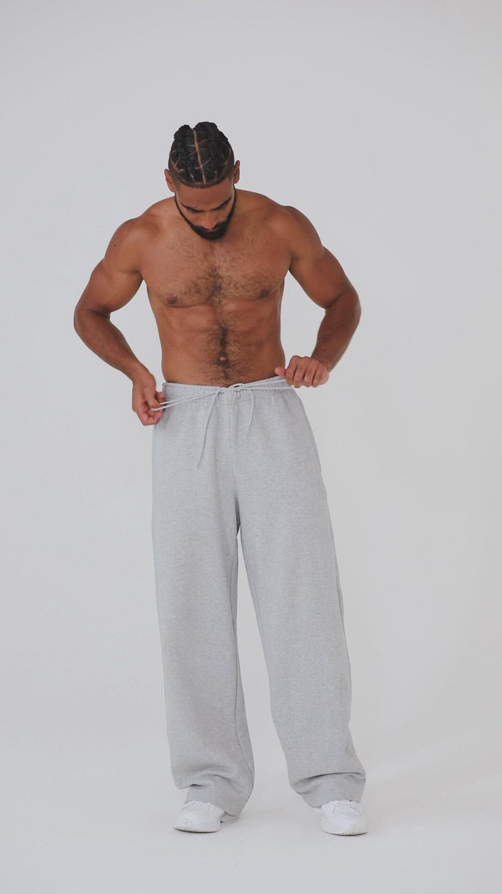 Pantalon Deportivo Alo Yoga Renown Heavy Weight Hombre Gris | España  NPCY-71825