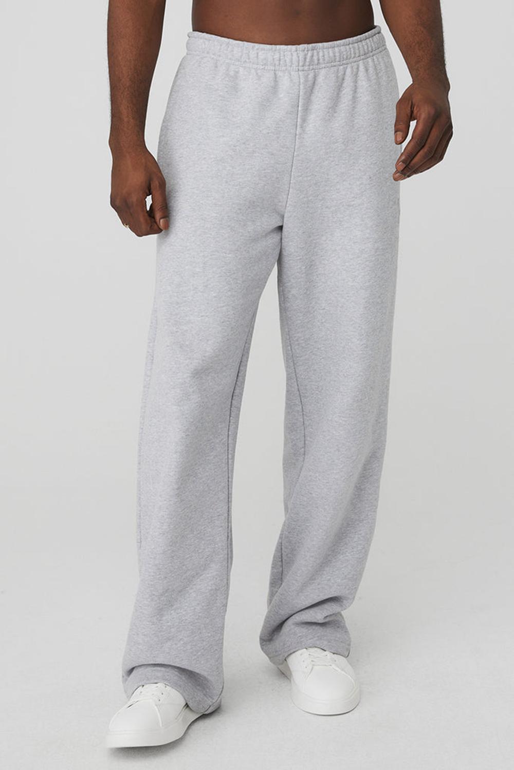 Pantalon Deportivo Alo Yoga Renown Heavy Weight Hombre Gris | España  NPCY-71825