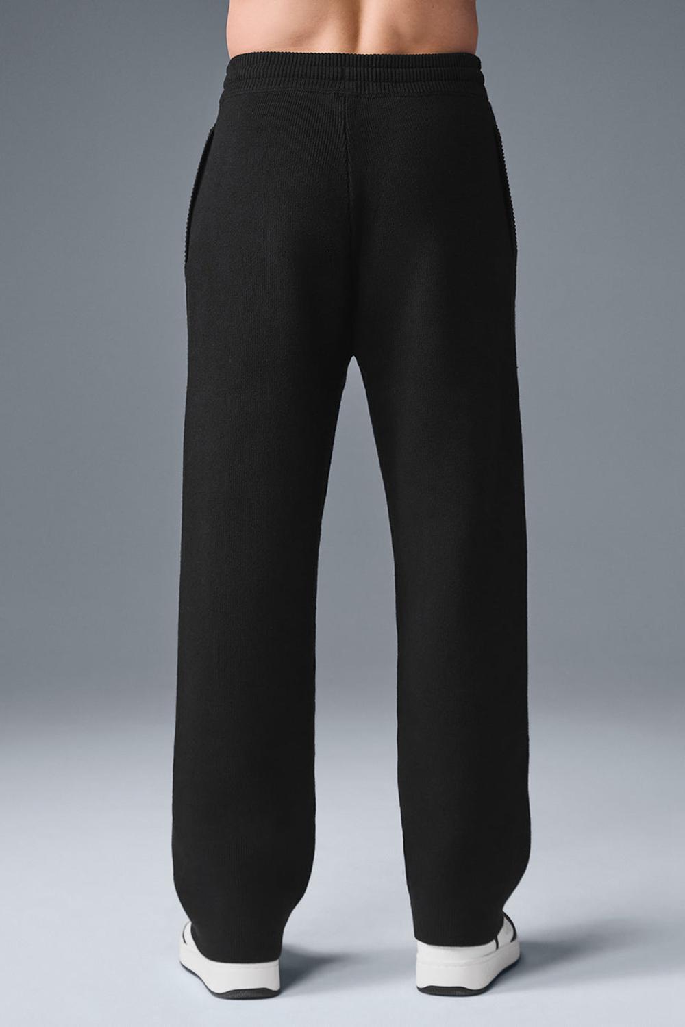 Pantalon Deportivo Alo Yoga Scholar Straight Leg Hombre Negras | España  BCPS-97601