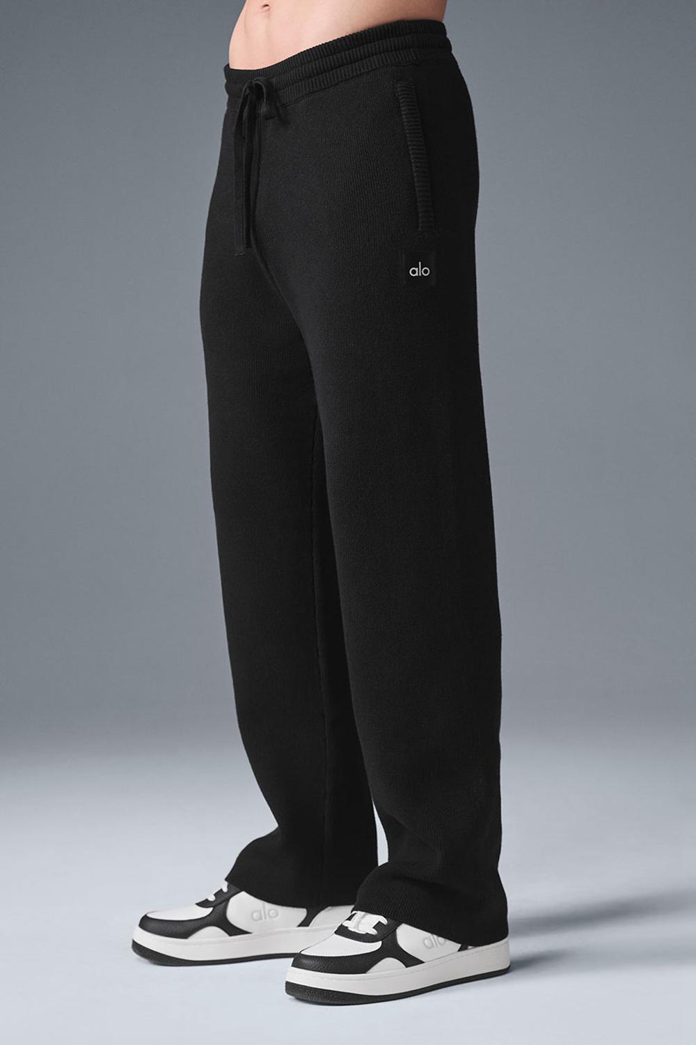 Pantalon Deportivo Alo Yoga Scholar Straight Leg Hombre Negras | España  BCPS-97601