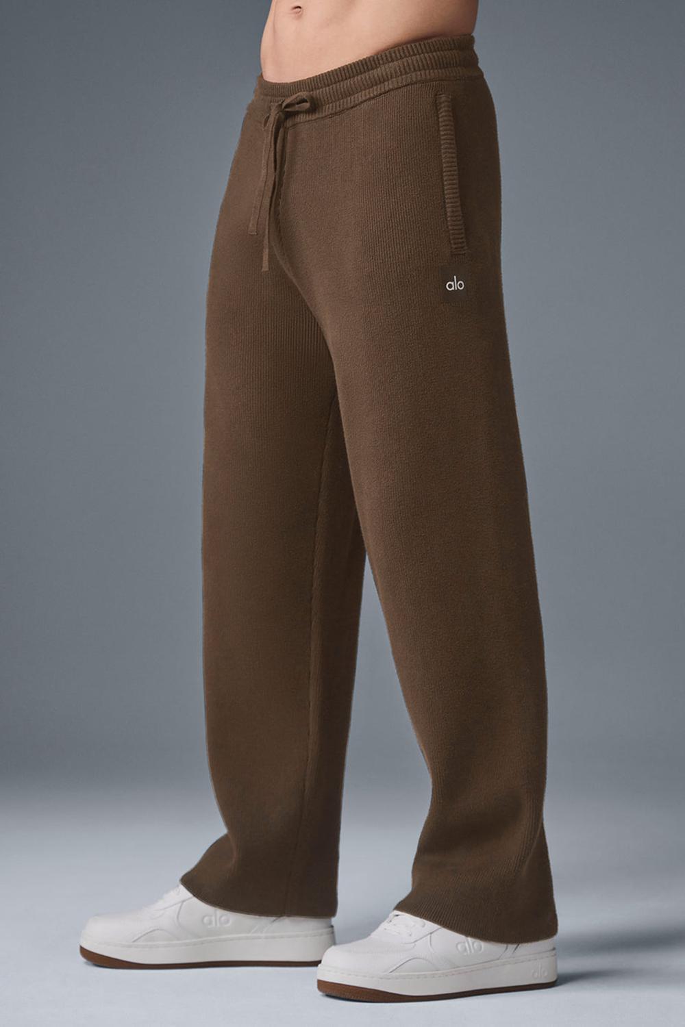 Pantalon Deportivo Alo Yoga Scholar Straight Leg Hombre Espresso | España  ASBC-63521