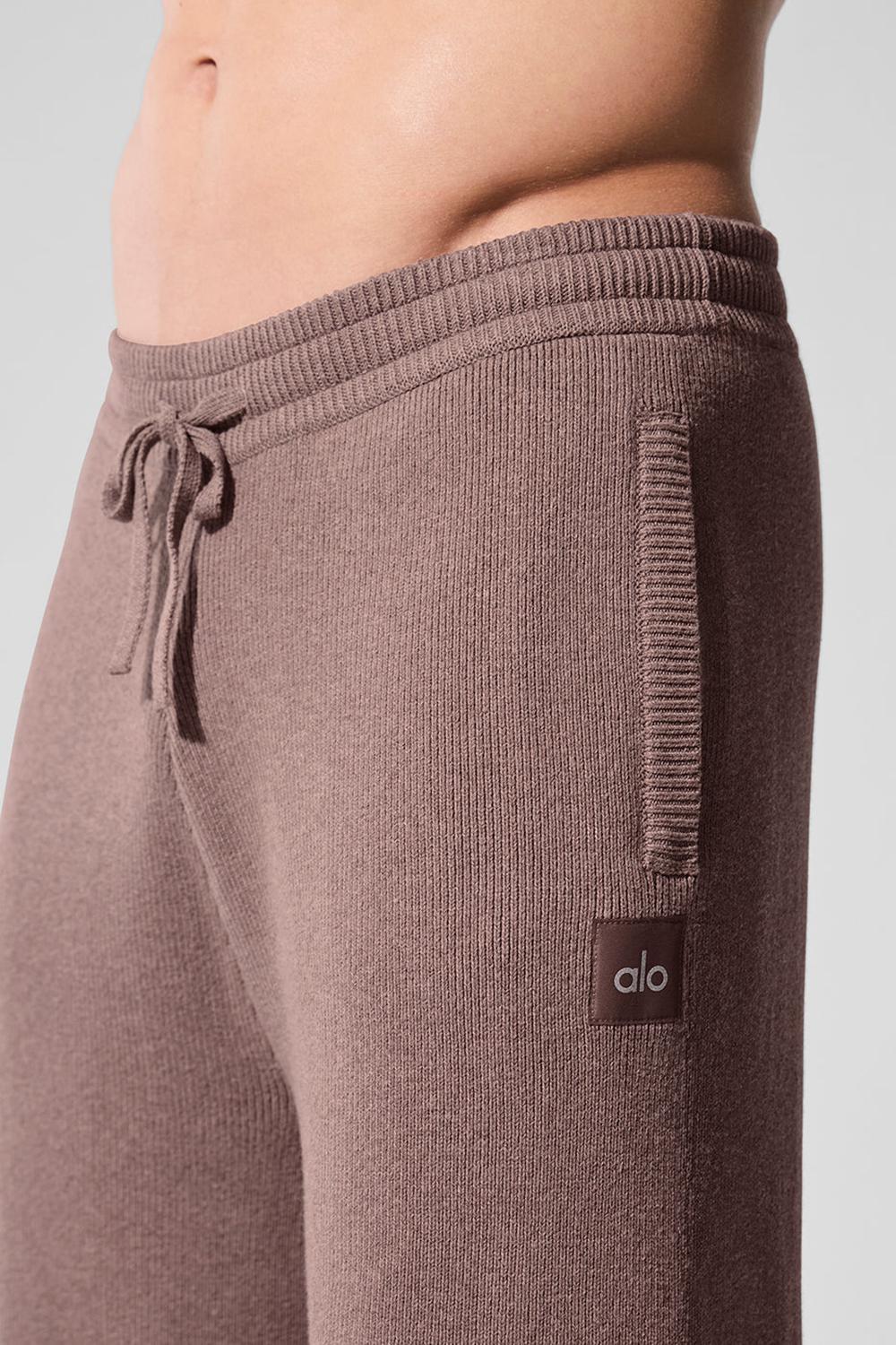 Pantalon Deportivo Alo Yoga Scholar Straight Leg Hombre Mushroom Heather | España  FISR-49632