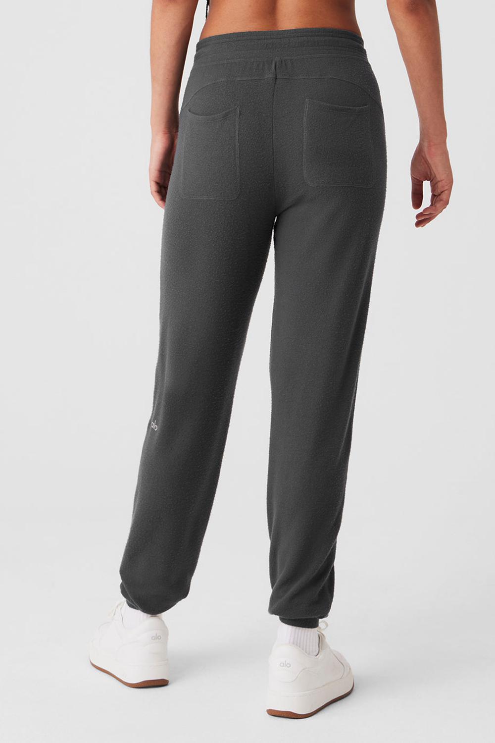 Pantalon Deportivo Alo Yoga Soho Mujer Anthracite | España  VZAP-17594