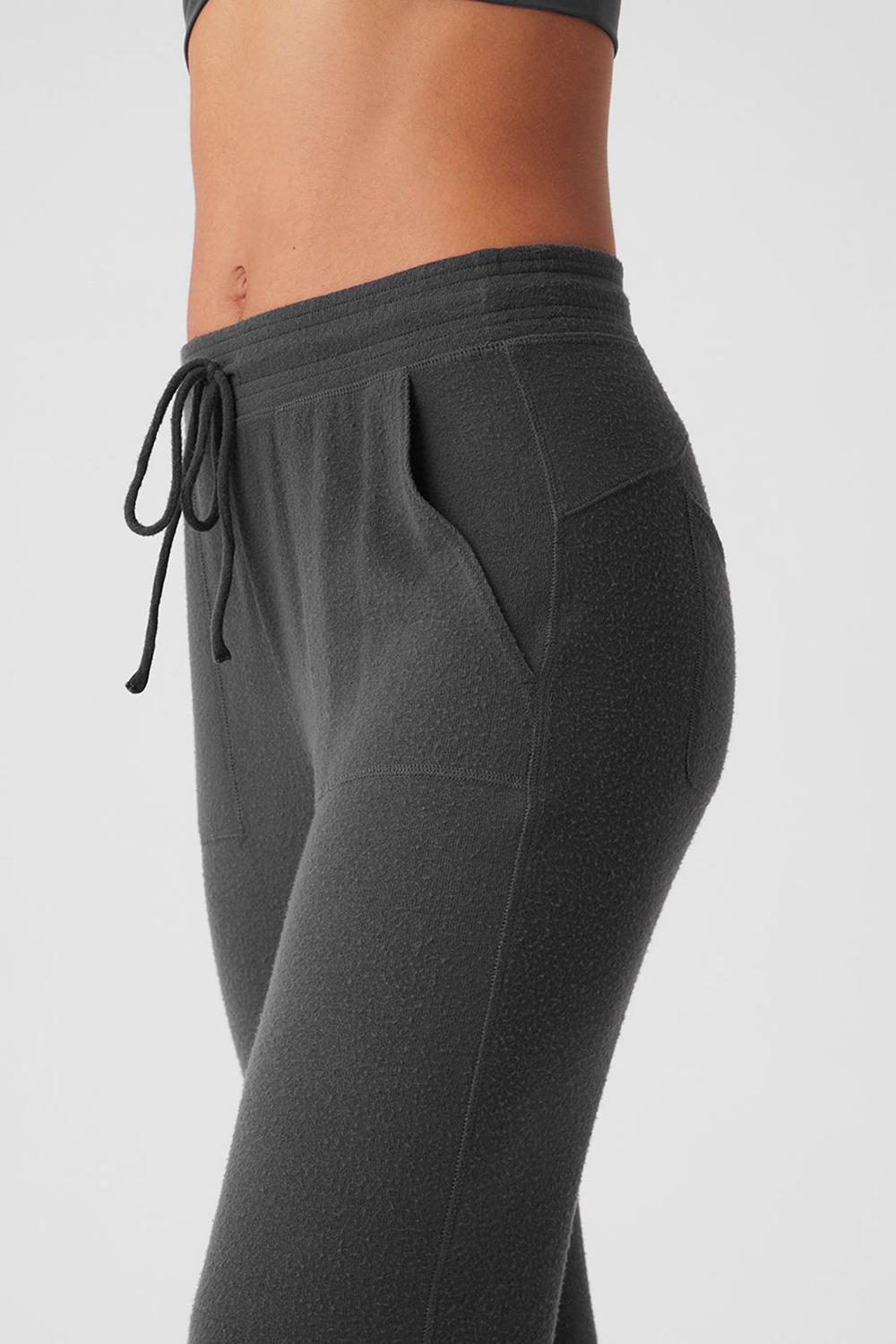 Pantalon Deportivo Alo Yoga Soho Mujer Anthracite | España  VZAP-17594