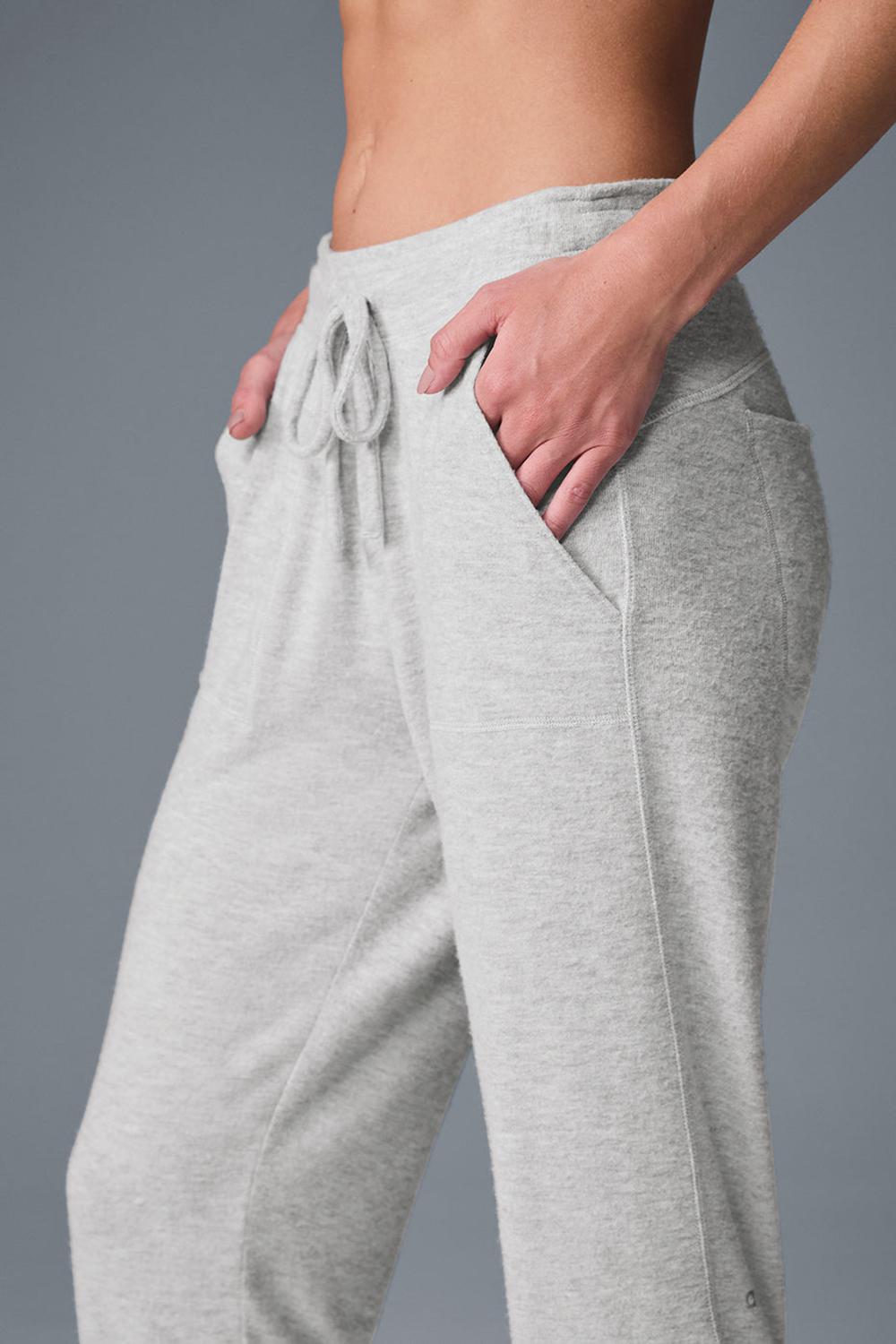 Pantalon Deportivo Alo Yoga Soho Mujer Gris | España  YSCF-08937