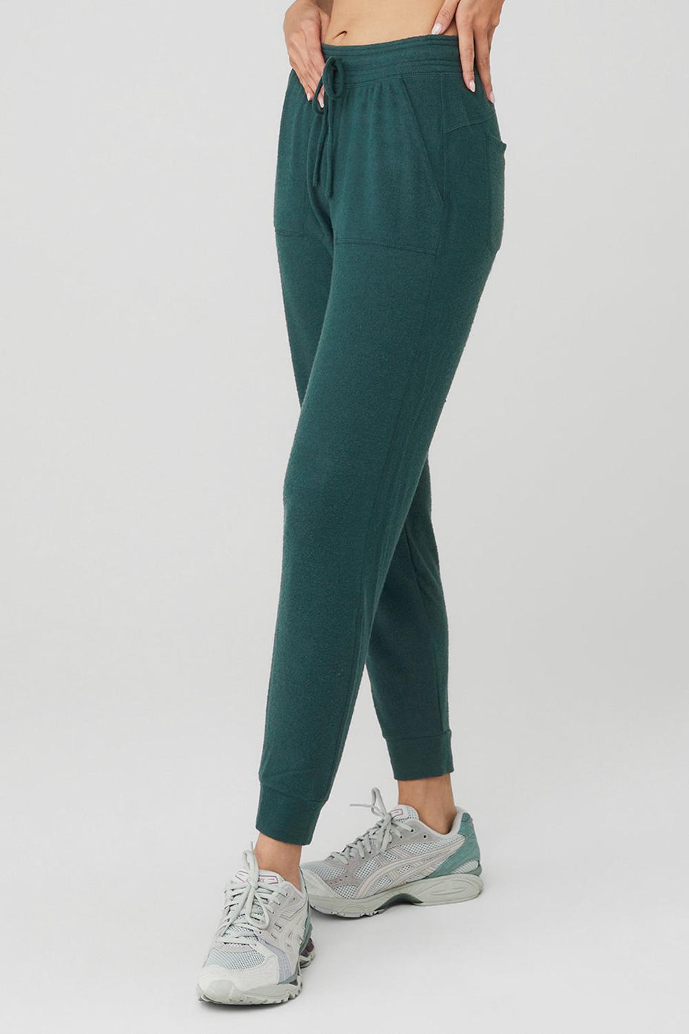 Pantalon Deportivo Alo Yoga Soho Mujer Verde | España  ERPJ-45703