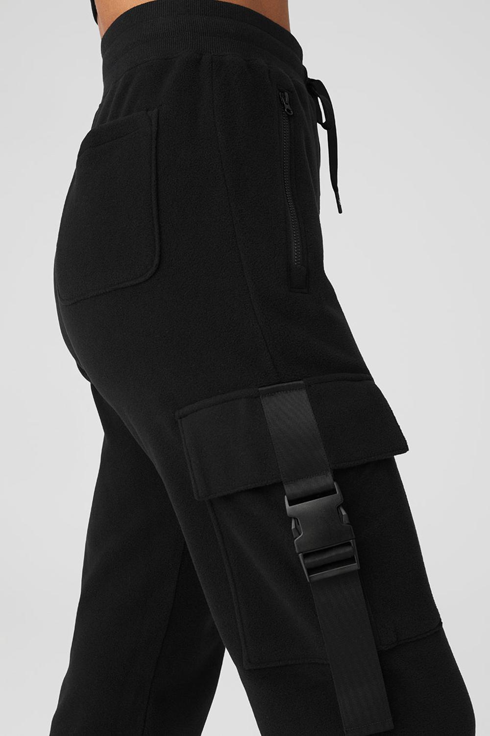 Pantalon Deportivo Alo Yoga Streetside Mujer Negras | España  FCVI-85194