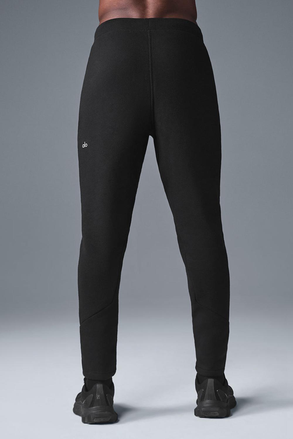 Pantalon Deportivo Alo Yoga The Triumph Hombre Negras | España  OQDH-62845