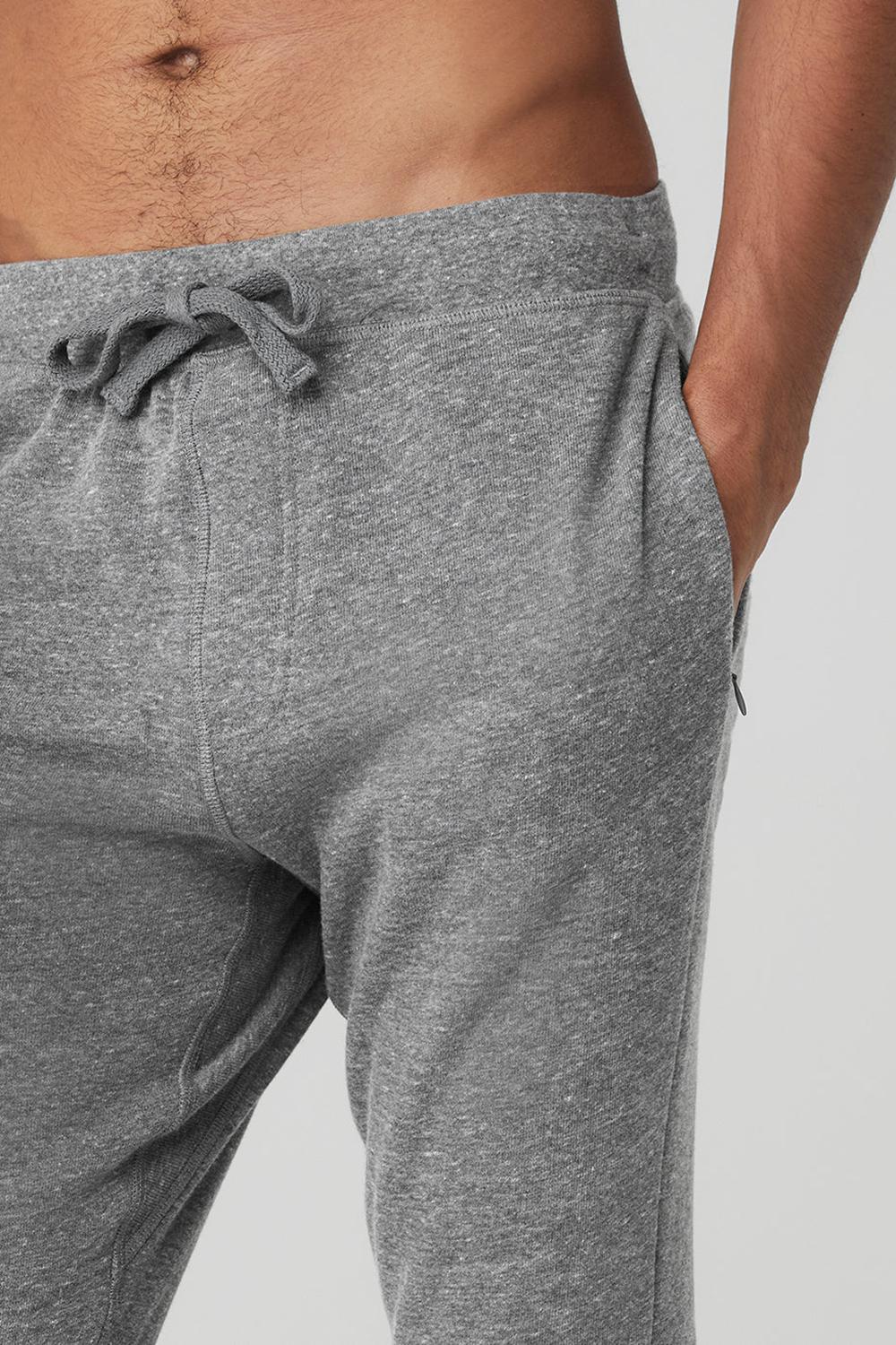 Pantalon Deportivo Alo Yoga The Triumph Hombre Gris | España  YDMX-81504