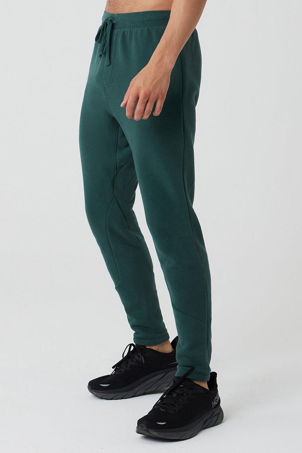 Pantalon Deportivo Alo Yoga The Triumph Hombre Verde | España  INUF-76518