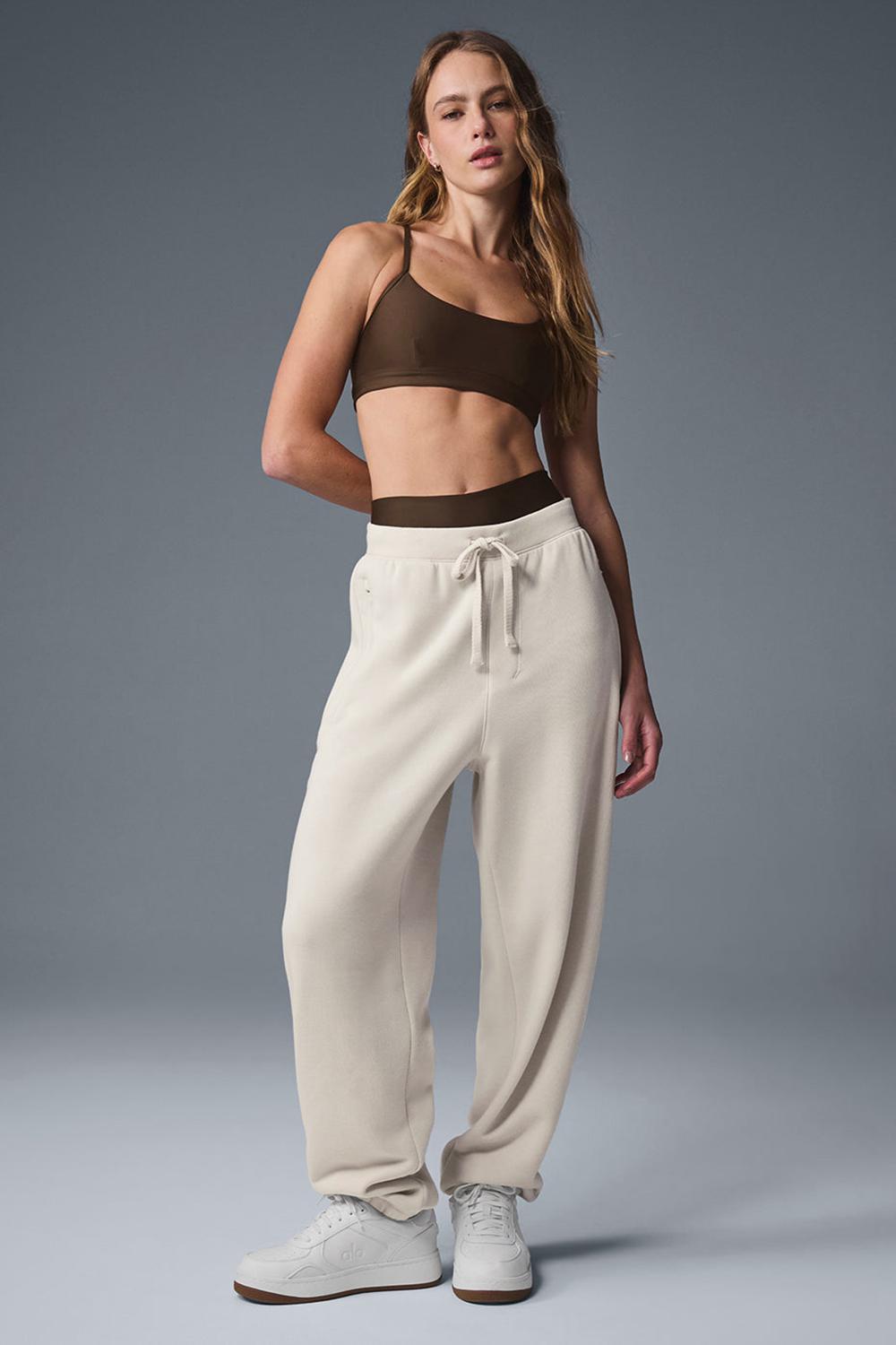 Pantalon Deportivo Alo Yoga Triumph Restore Mujer Bone | España  ZMSK-19846
