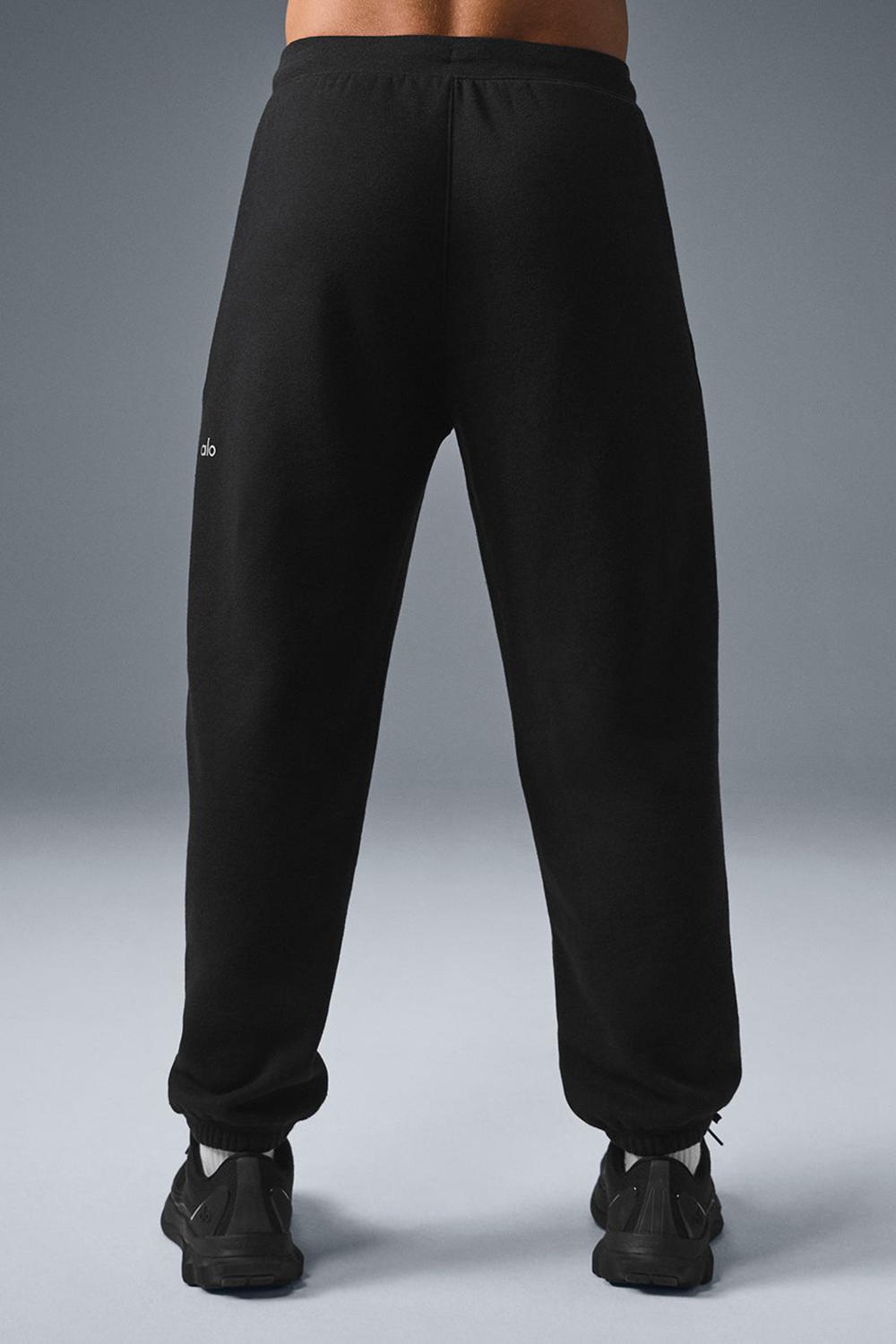 Pantalon Deportivo Alo Yoga Triumph Restore Hombre Negras | España  TJNX-71429