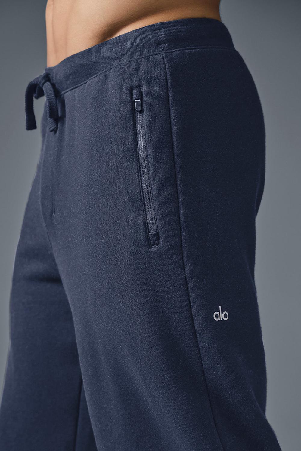 Pantalon Deportivo Alo Yoga Triumph Restore Hombre Azul Marino | España  KZLT-10285