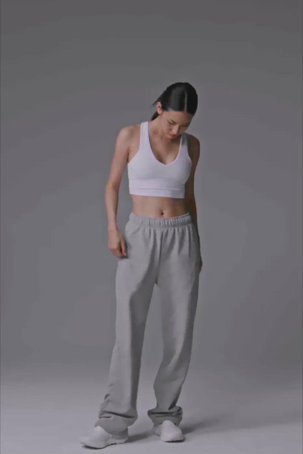 Pantalon Deportivo Alo Yoga Washed Accolade Straight Leg Mujer Gris Azules | España  NVTW-41982