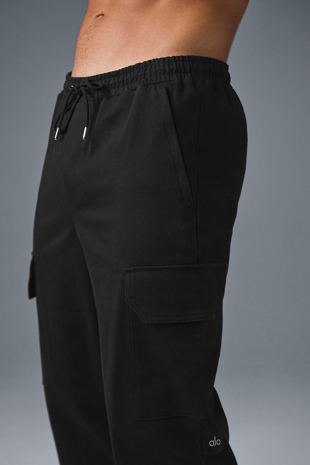 Pantalon Jogger Alo Yoga Edition Sueded Hombre Negras | España  ZQJP-78349