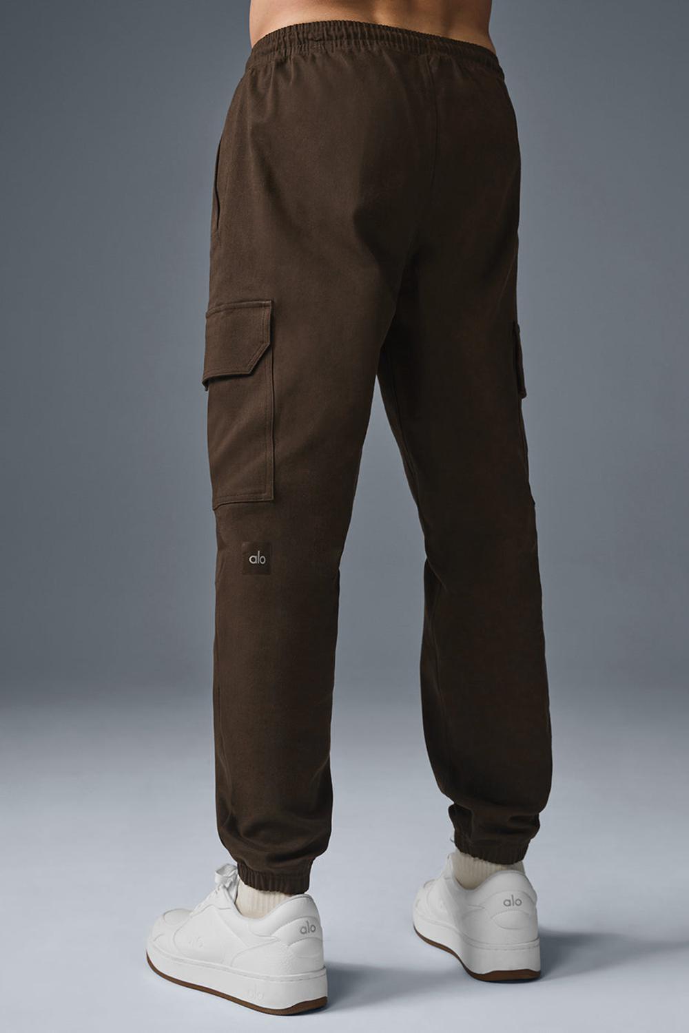 Pantalon Jogger Alo Yoga Edition Sueded Hombre Espresso | España  UXWT-70938