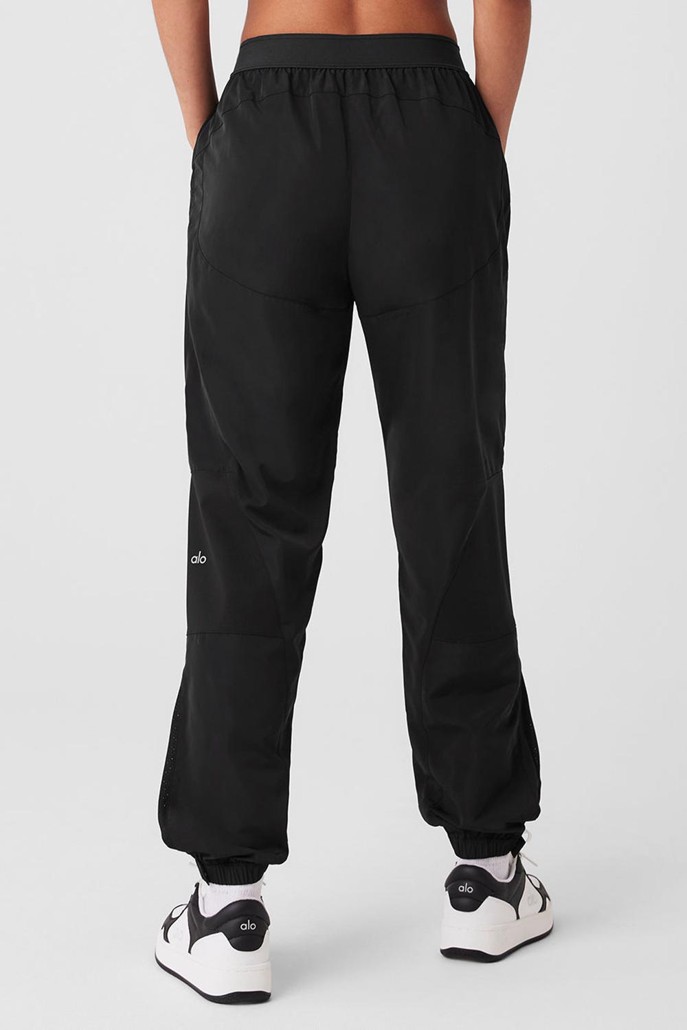 Pantalon Jogger Alo Yoga Mixed Media Reinvention Mujer Negras | España  ERPU-63742