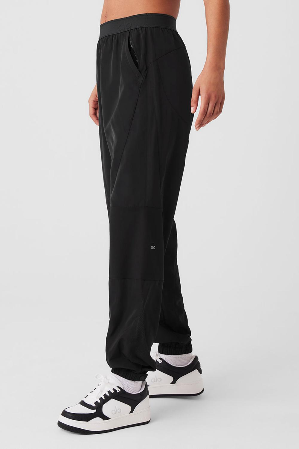 Pantalon Jogger Alo Yoga Mixed Media Reinvention Mujer Negras | España  ERPU-63742