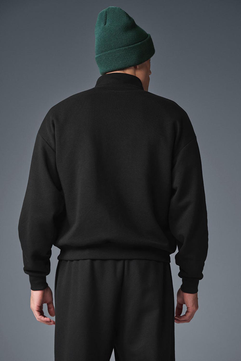 Pullover Alo Yoga Accolade 1/4 Zip Hombre Negras | España  ONIT-95346