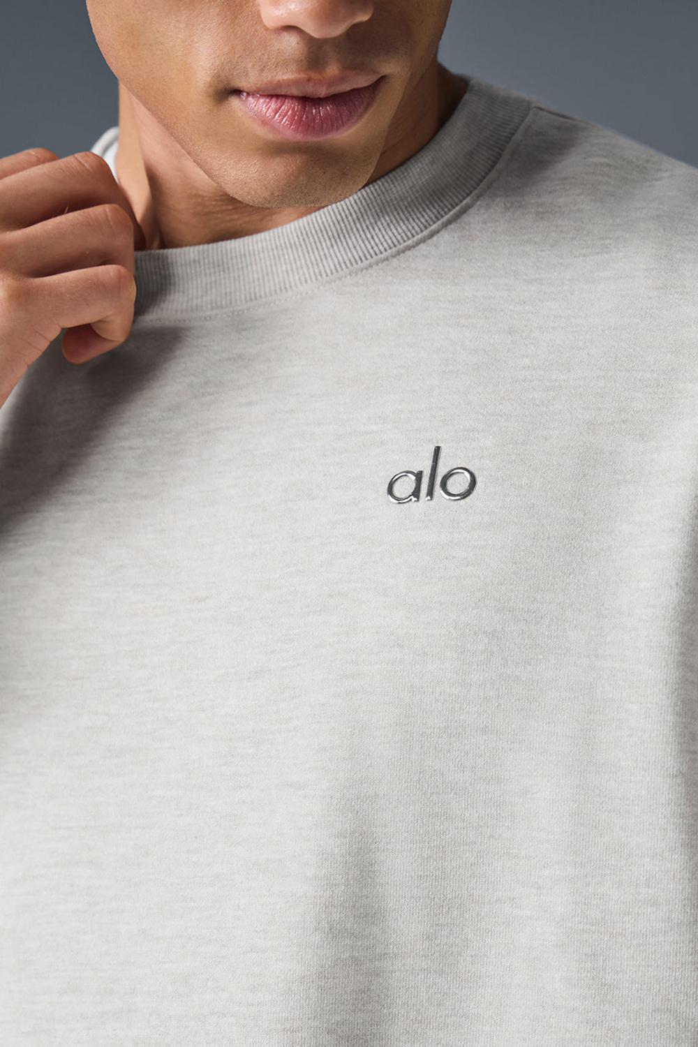 Pullover Alo Yoga Accolade Crew Neck Hombre Blancas | España  TKOB-10736