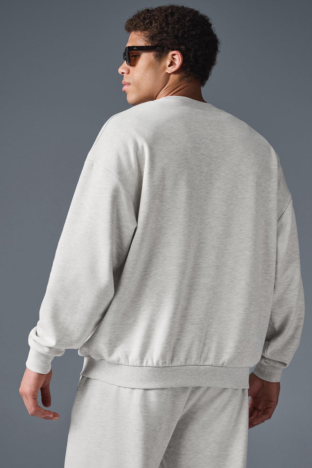 Pullover Alo Yoga Accolade Crew Neck Hombre Blancas | España  TKOB-10736