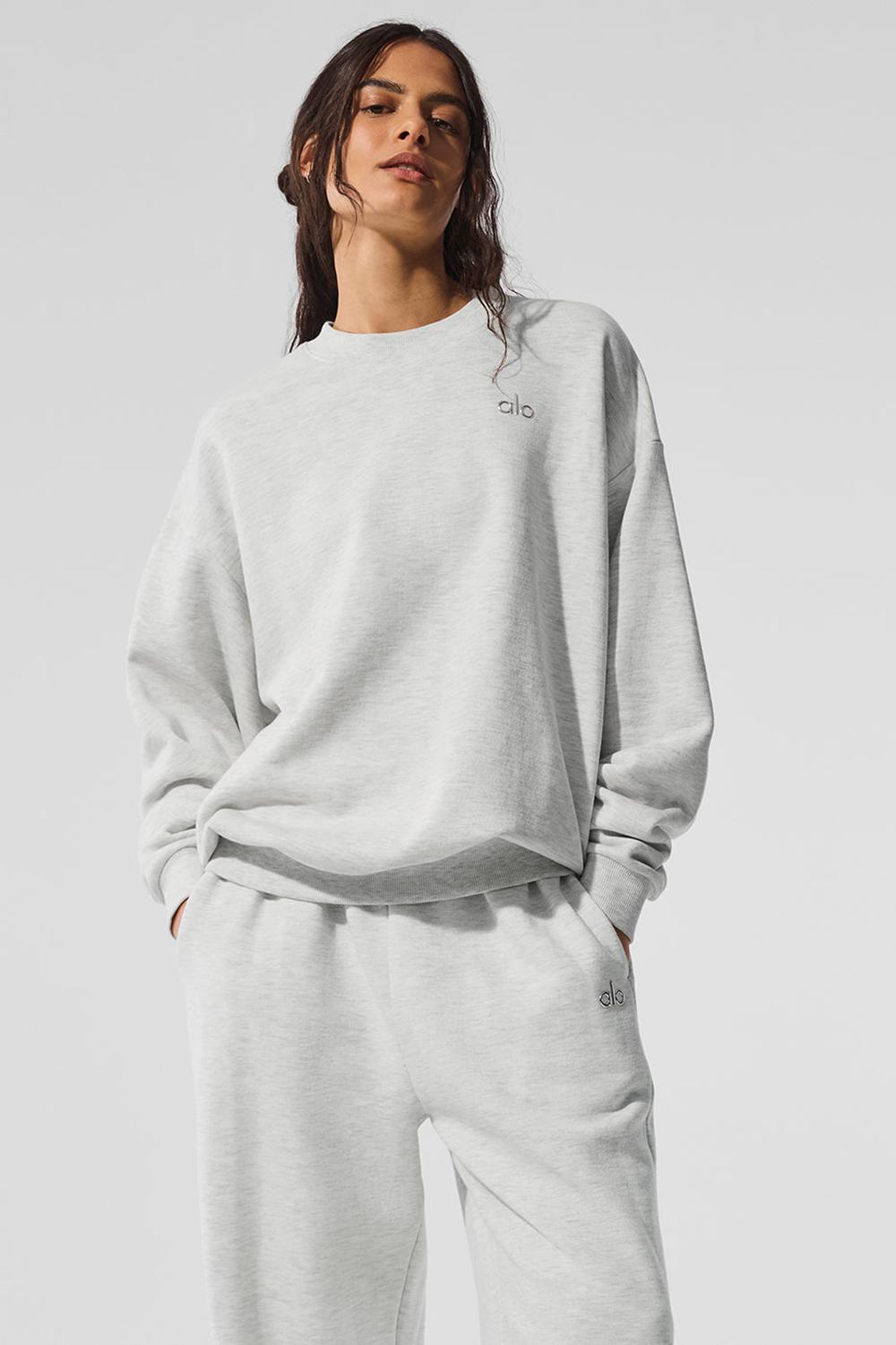 Pullover Alo Yoga Accolade Crew Neck Mujer Blancas | España  JWIN-19326