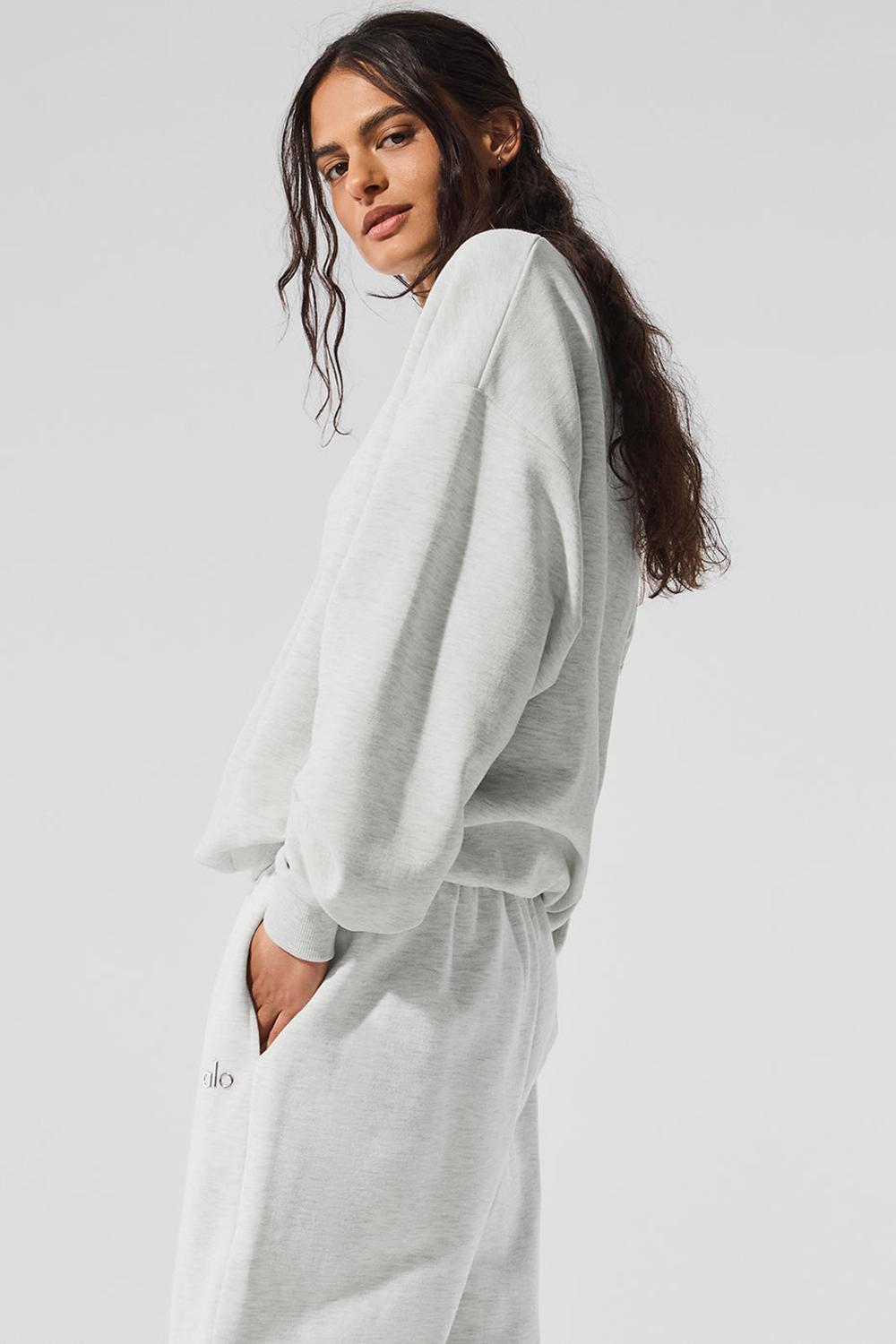 Pullover Alo Yoga Accolade Crew Neck Mujer Blancas | España  JWIN-19326
