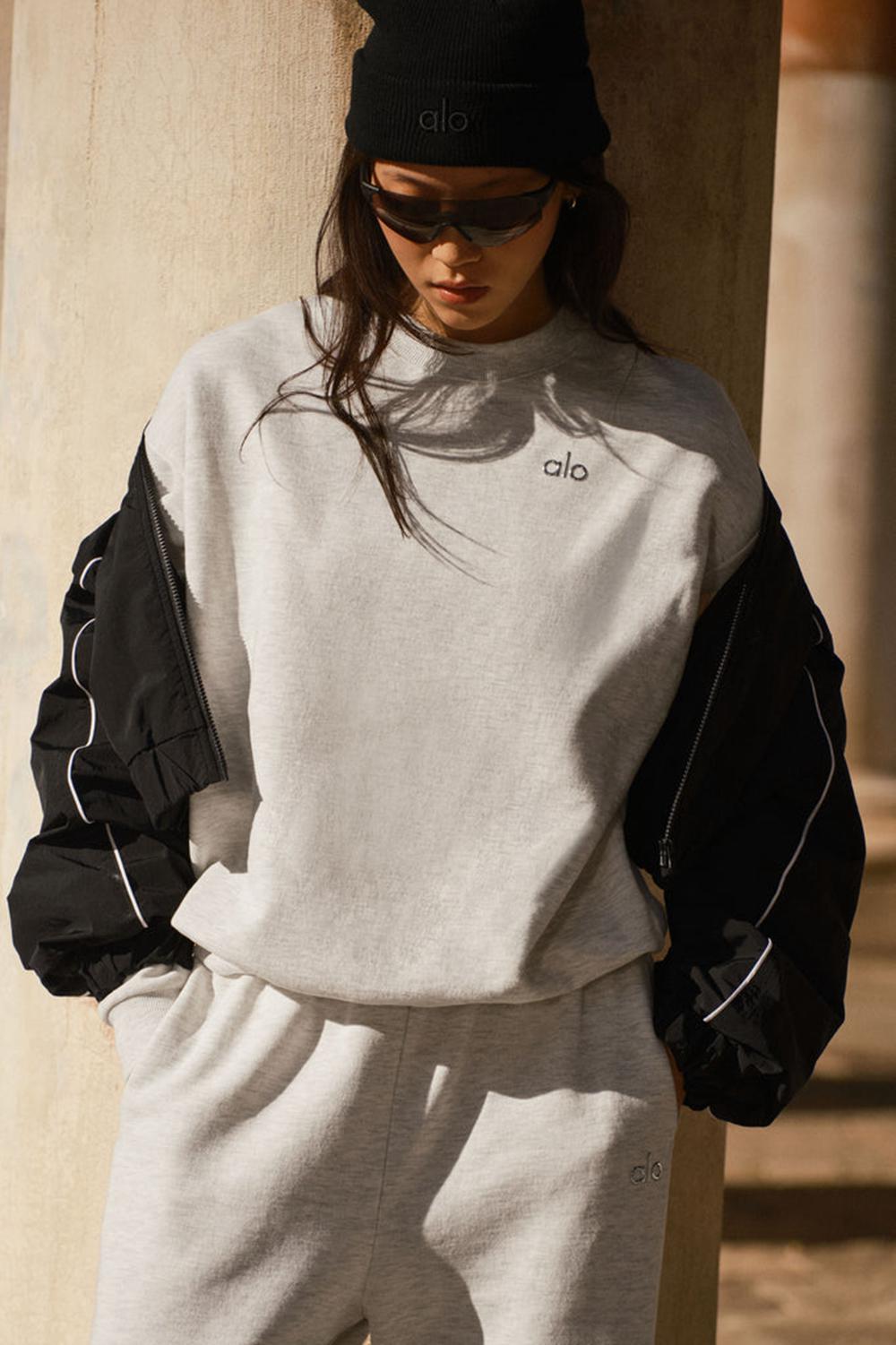 Pullover Alo Yoga Accolade Crew Neck Mujer Blancas | España  JWIN-19326