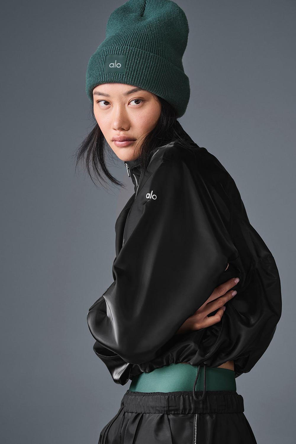 Pullover Alo Yoga Cropped Afterglow Mujer Negras | España  YCSV-36850